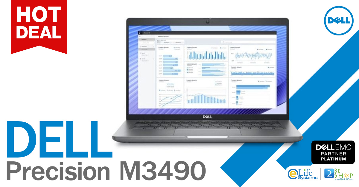 ช้อป [SNSM349001] DELL Precision M3490 ราคาถูก ซื้อออนไลน์ที่นี่ ส่งฟรี